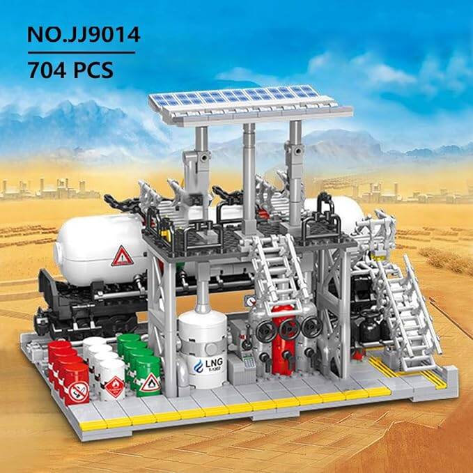 MISINI Technik M6014 3-IN-1 City Chemiefabrik | Modellbau Kreuzlingen