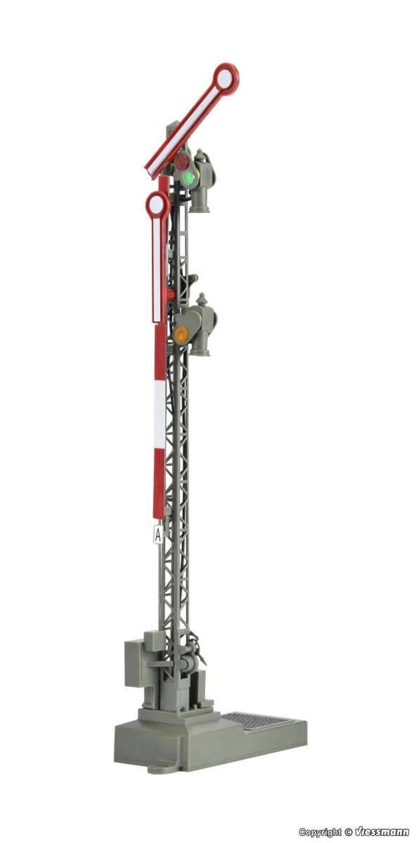 Viessmann 4702 H0 Digital Form-Hauptsignal mit 2 ungekoppelten Flügeln