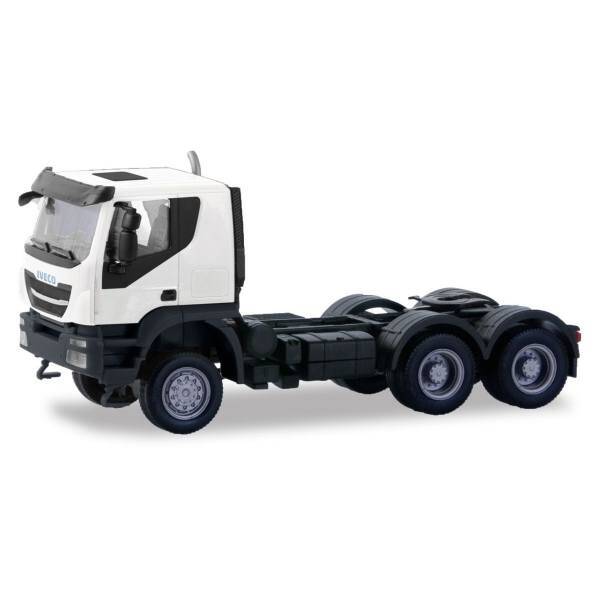 Herpa 310529 - H0 Iveco Trakker Zugmaschine 6&2156, weiss