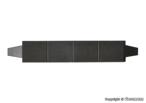 Viessmann 5105 H0 Gleisfüllstück für Zweileitergleise, passend zu 5104 und 5107