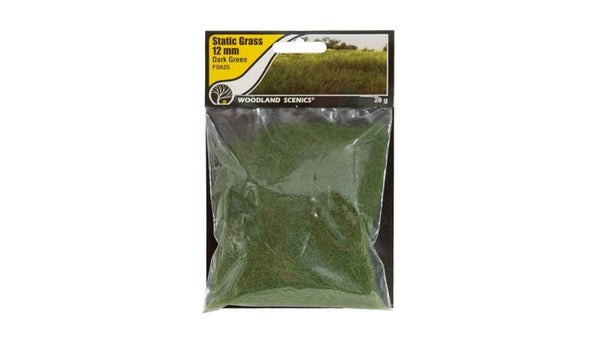 WOODLAND FS625 Static Gras 12mm, dunkelgrün