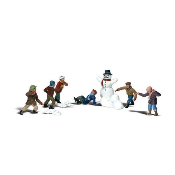 WOODLAND A1894 H0 Schneeballschlacht