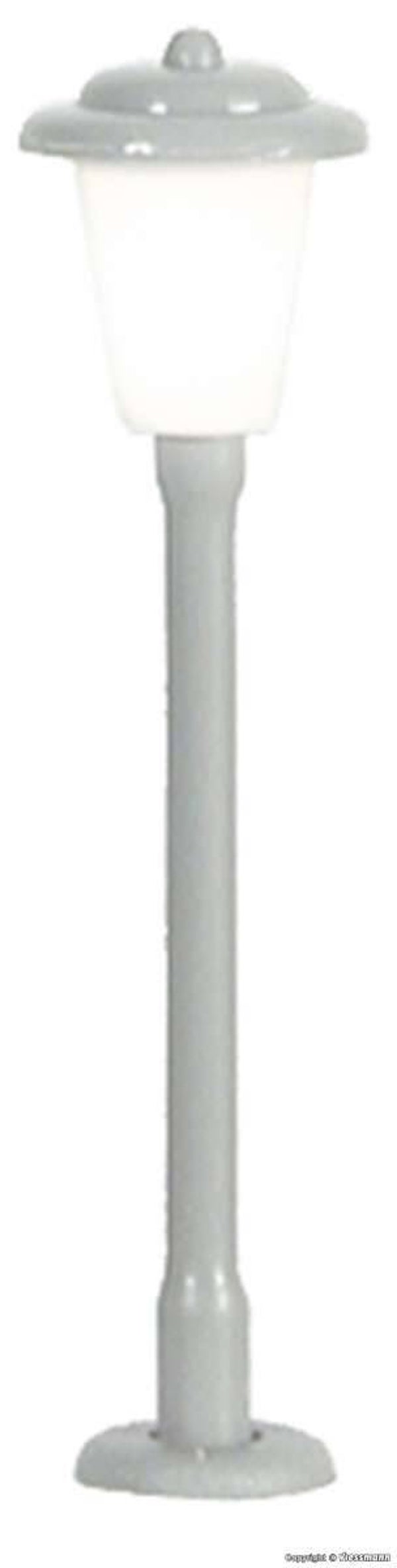 Viessmann 6480 N Straßenleuchte modern, LED weiss