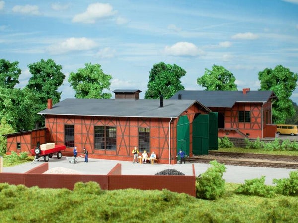 Auhagen N 14470 Lokschuppen zweiständig