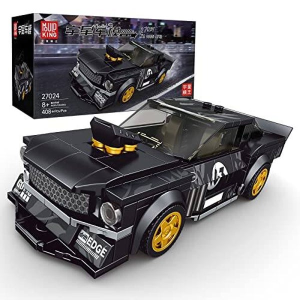 Mould King 27024 1965 Ford Mustang Hoonicorn inkl. Vitrine