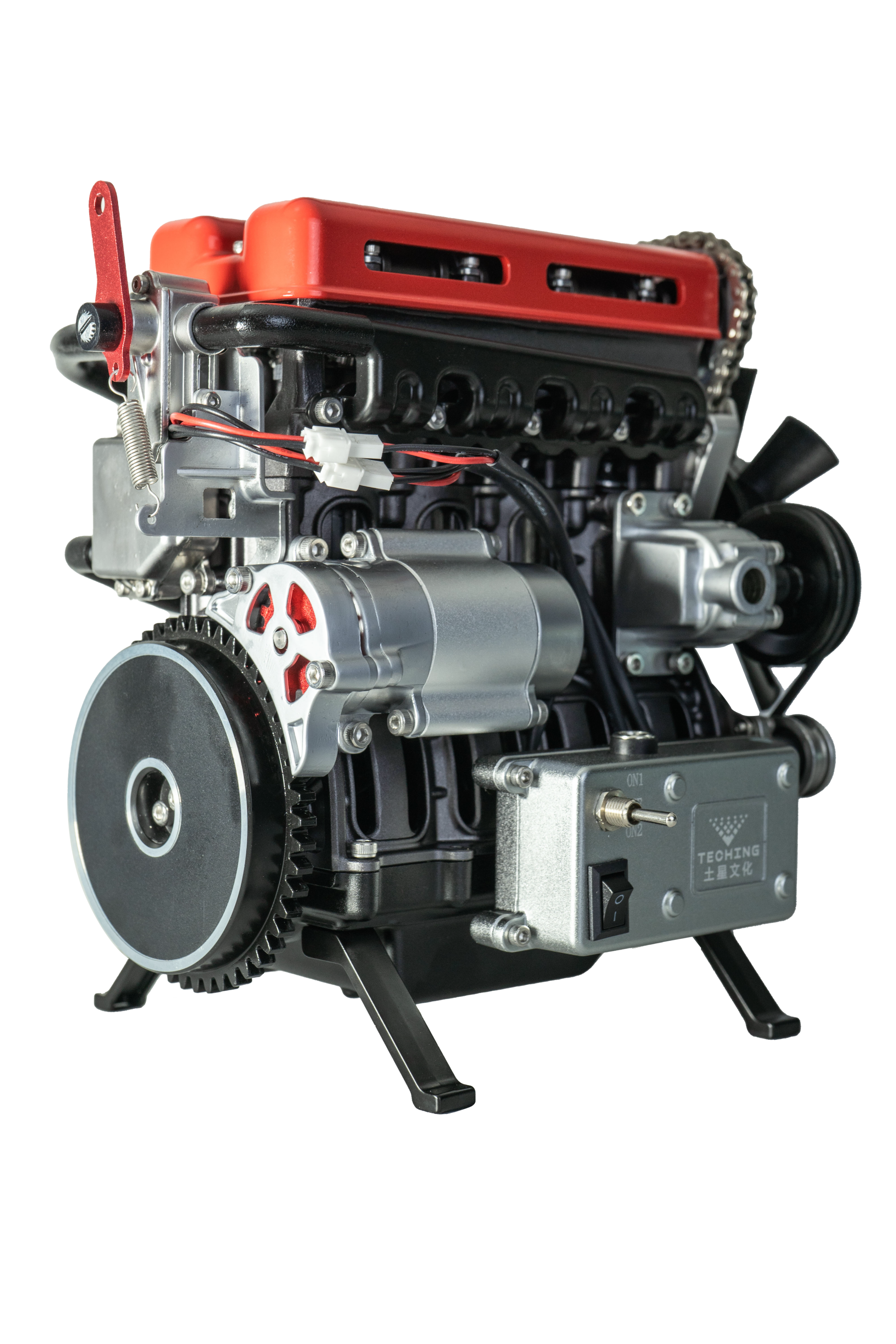 TECHING DM111 Turbogeladener 4-Zylinder-Motor
