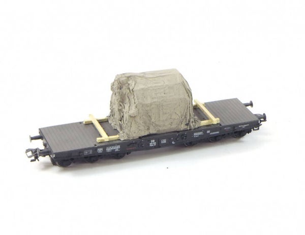 Modellbahn Engl 674 - Maschinenhaus unter Plane 1