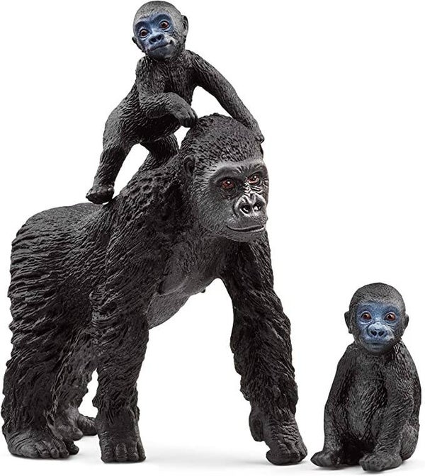 schleich 42601 Flachland Gorilla Familie