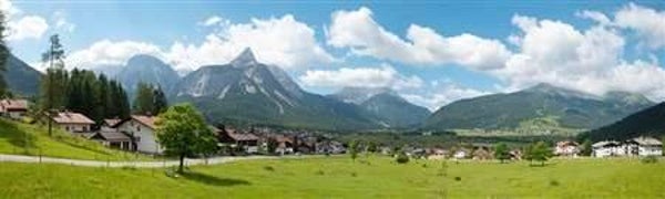 Vollmer 46106 Hintergrundkulisse Alpenvorland