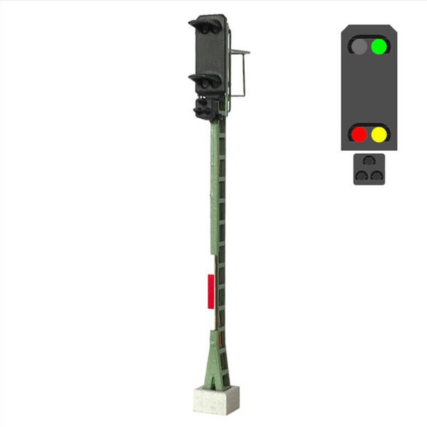 MAFEN 4134102 - N DB H-V System 1969 - Einfahrsignal (Grün/Rot/Gelb)