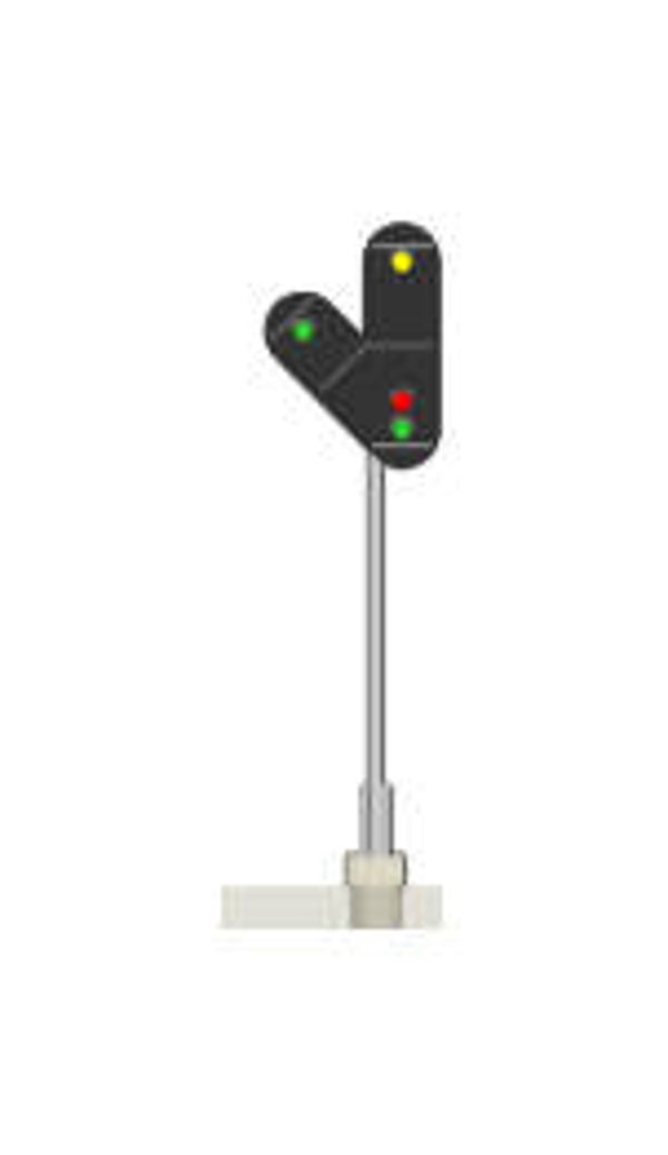 MAFEN 413505 - N DSB I-SI Signal 4 lichter V form - links