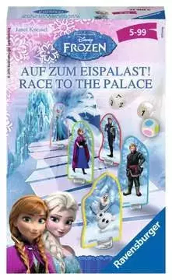 Ravensburger 23402 - Disney Frozen: Auf zum Eispalast!, Mitbringspiel