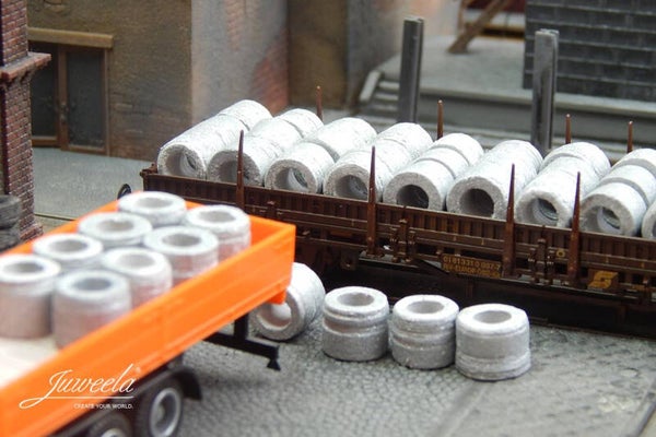 Juweela 28167 - 1:87 Draht-Coils Alu, 60x