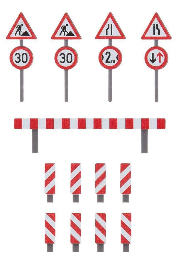 FALLER 180930 H0 Baustellenschilder-Set