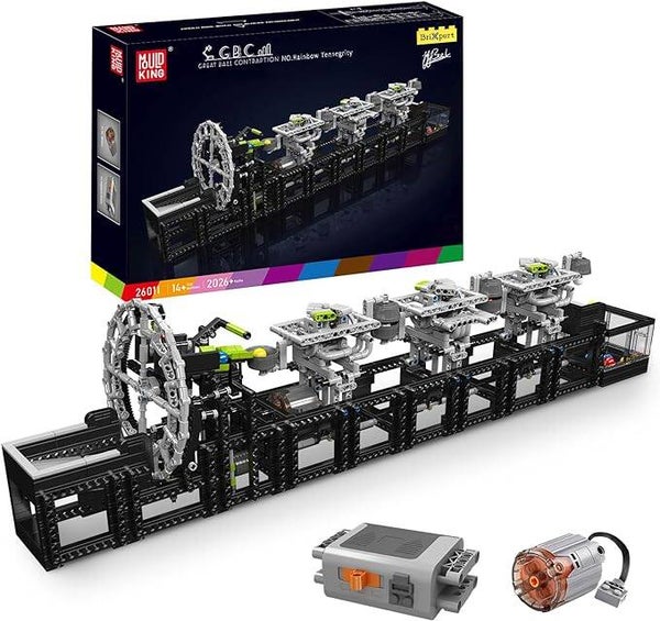 Mould King 26011 MOC Technik GBC Great Ball Kugelbahn