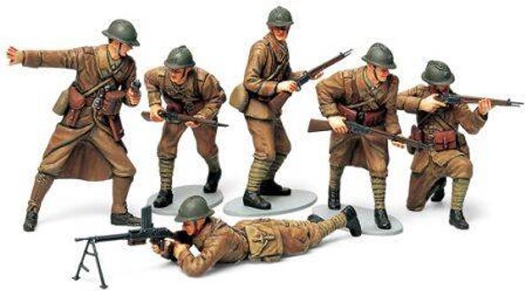 TAMIYA  35288 1:35 WWII French Infantry Set