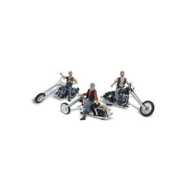 WOODLAND AS5554 H0 Biker Treff