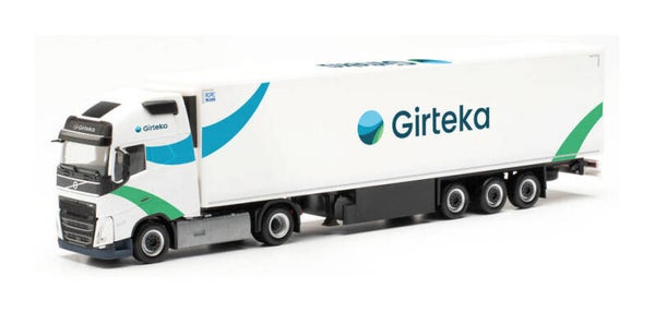 Herpa 316460 - H0 Volvo FH GL XL 2020 Kühlkoffer-Sattelzug "Girteka" (Litauen/Vilnius)