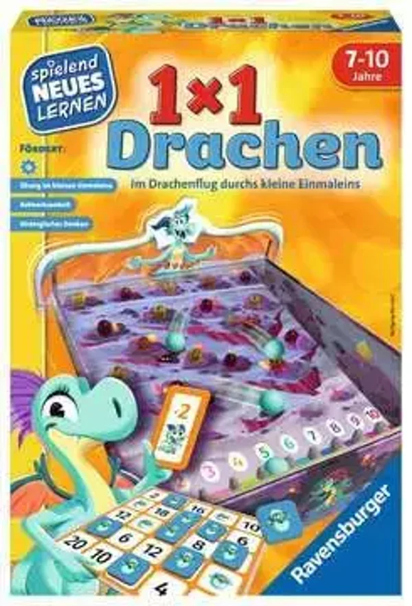 Ravensburger 24976 - 1x1 Drachen - Lernspiel für Kinder