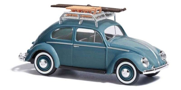 BUSCH 52911 H0 VW Käfer m. Brezelfenster + Dachgepäcktr