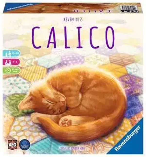 Ravensburger 27038 - Calico, Abwechslungsreiches Legespiel