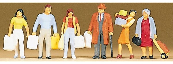 Preiser 10121 Einkaufende