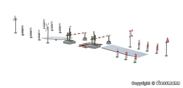 Viessmann 5100 H0 Bahnschranke, vollautomatisch