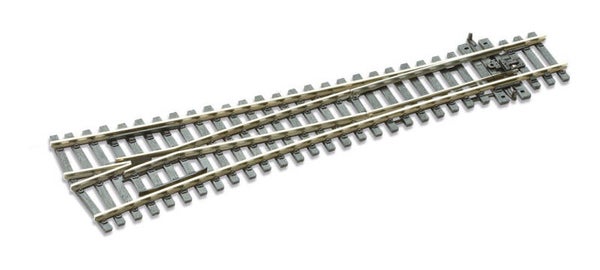 PECO H0 SL-98 Y-Holzschwellenweiche 12°, 1829 mm, Code 100
