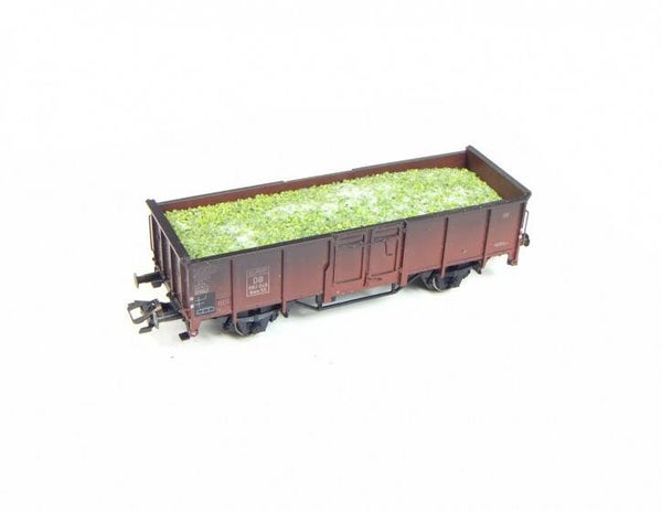 Modellbahn Engl 232 - echte Altglasladung 2, grün