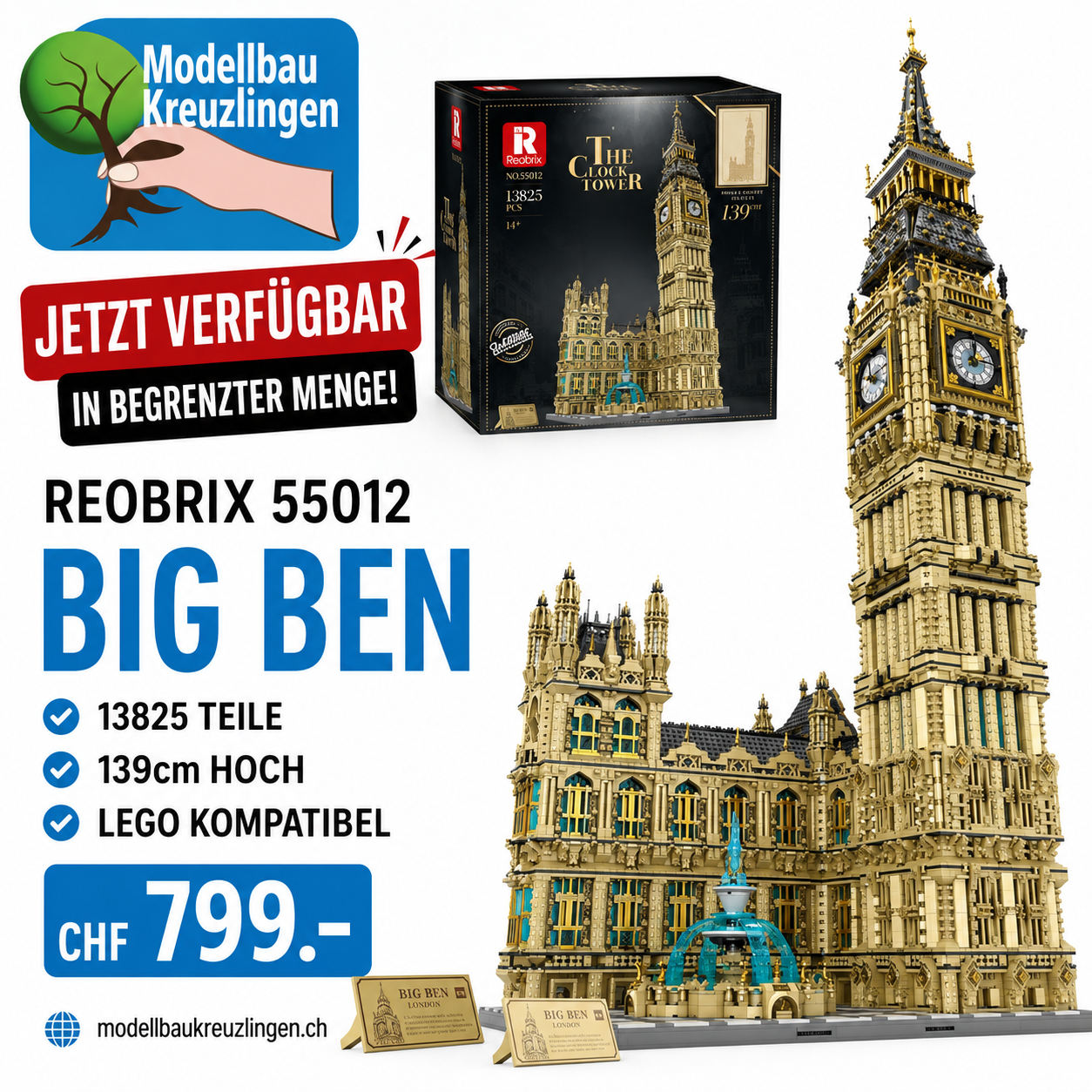 Reobrix 55012 Big Ben