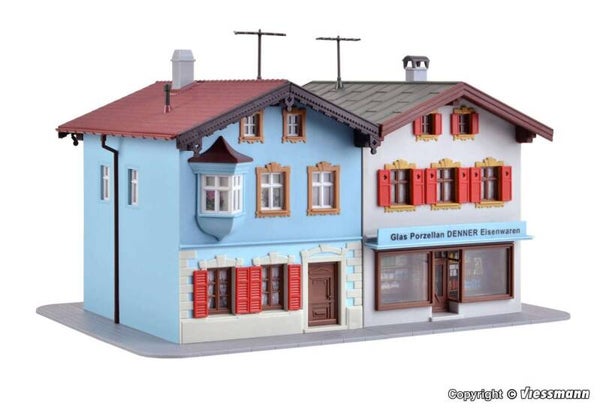 Kibri 38821 H0 Schlossapotheke und Antiquitäten in Tölz