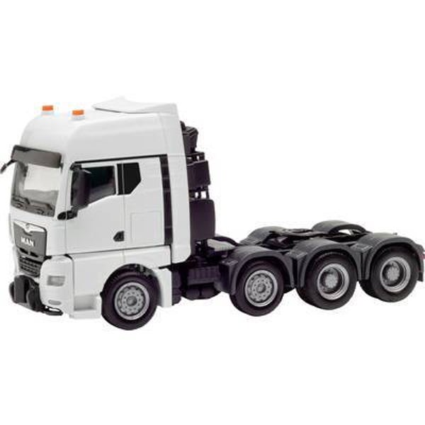 Herpa 313513 - H0 MAN TGX GX Schwerlastzugmaschine, weiss