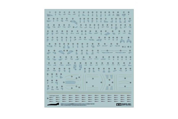 TAMIYA 12692 1/48 F-4 Phantom II Door Decal Set A