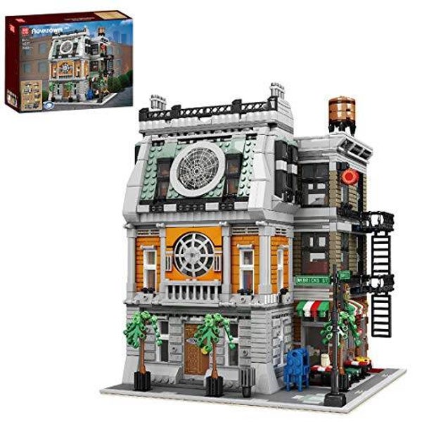 Mould King 16037 Stadthaus mit Beleuchtung