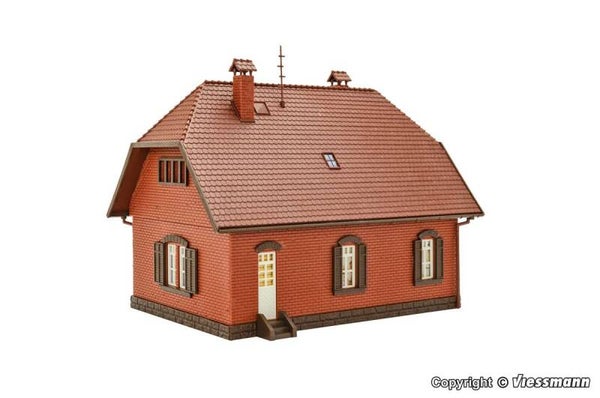 Vollmer 43659 H0 Backstein-Siedlungshaus
