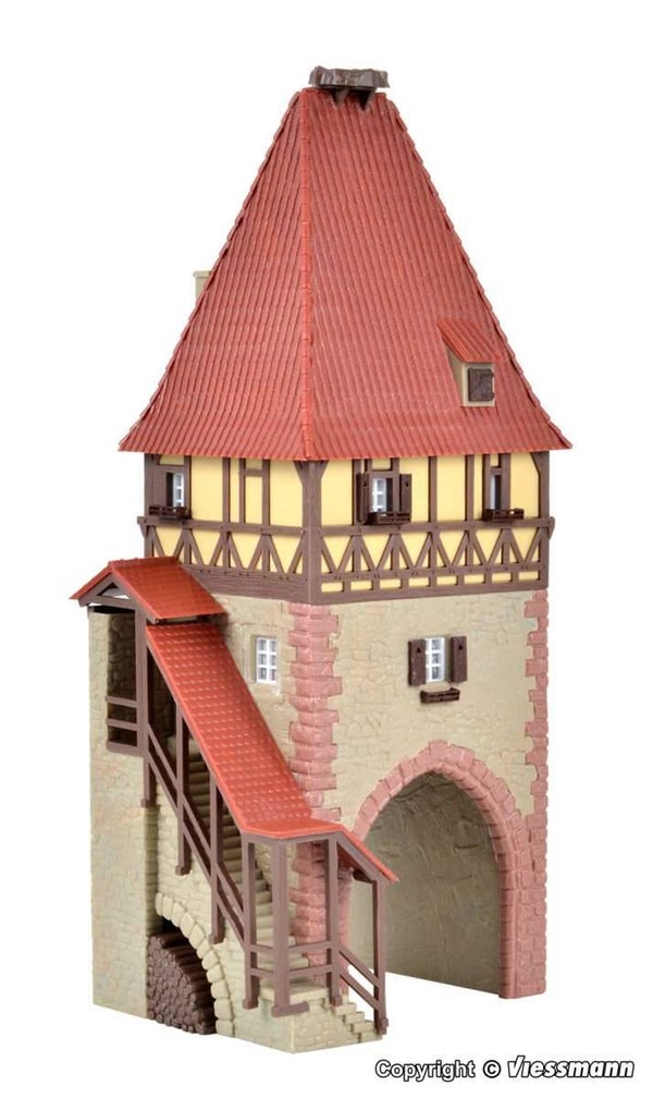 Kibri 38470 H0 Fachwerkturm mit Tor