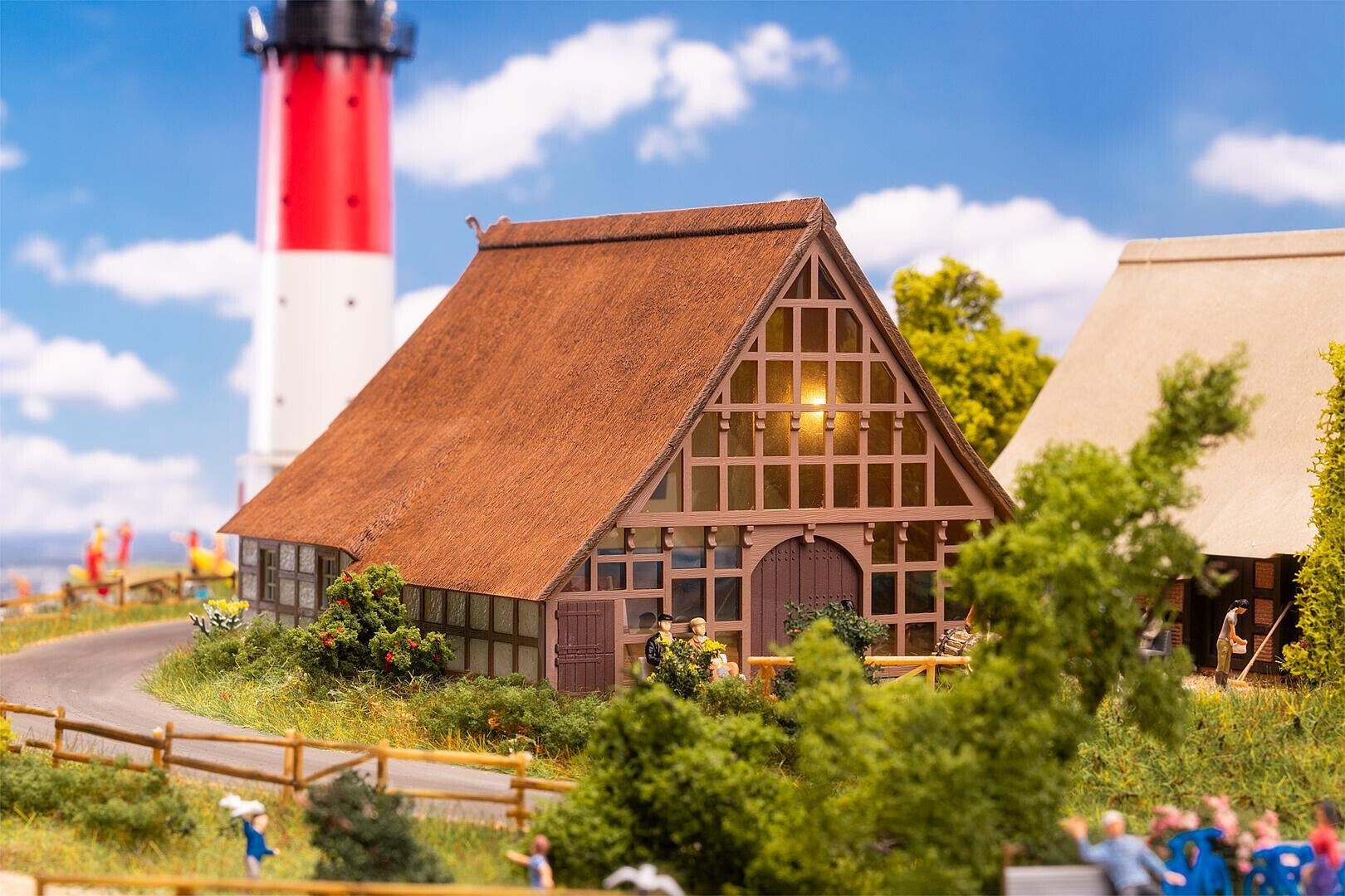 FALLER 130674 H0 Norddeutsches Reetdachhaus