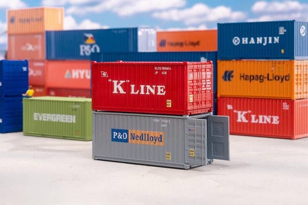 FALLER 182006 H0 20' Container K-LINE und P&O