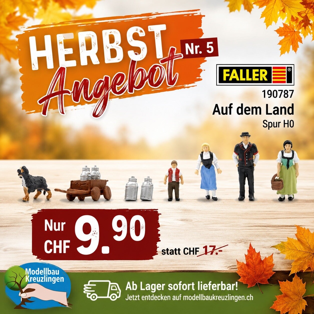 Faller H0 190787 Auf dem Land