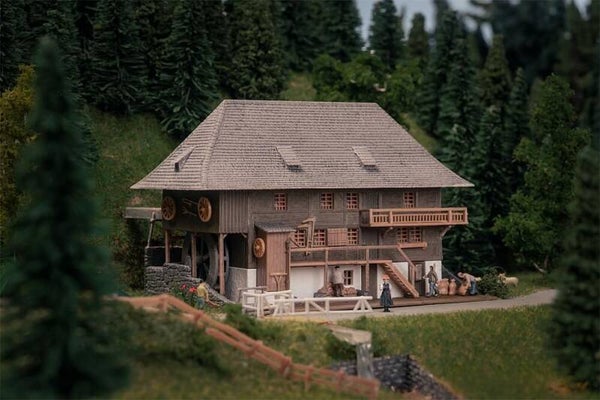 FALLER 232012 N Jubiläumsmodell Öhlermühle mit Figur
