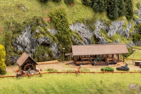 FALLER 282756 Z Sägewerk und Wassermühle