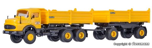 Kibri 14026 H0 MB Rundhauber MEILLER Kipperzug