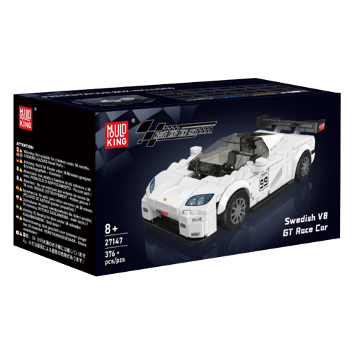 Mould King 27147 Swedish V8 + Vitrine