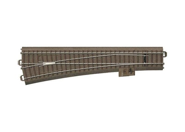 TRIX H0 62711 Schlanke Weiche links Länge 236,1 mm / Zweiggleisradius 1.114,6 mm