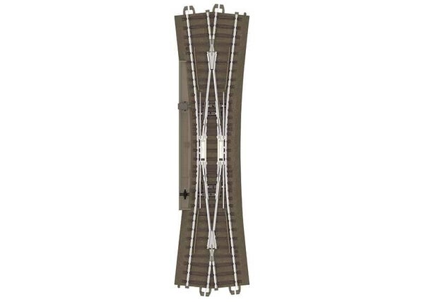 TRIX H0 62720 Schlanke Doppelkreuzungsweiche Länge 236,1 mm