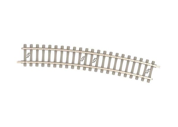 Minitrix N 14527 Gebogenes Gleis mit Betonschwellen Radius 362,6 mm