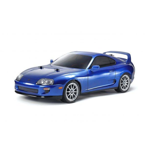 TAMIYA 47505 1/10 RC Toyota Supra (JZA80) Met.Blue Painted Body (BT-01)