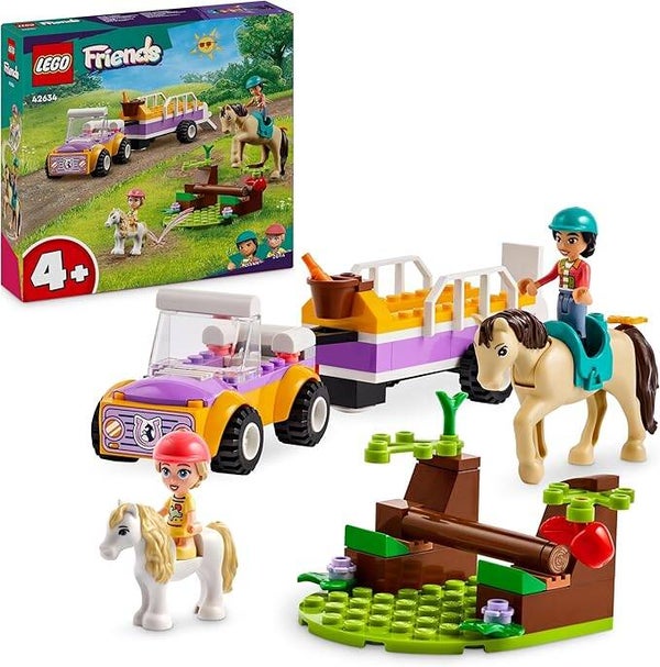 LEGO 42634 Friends - Pferde- und Pony-Anhänger