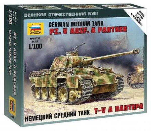 ZVEZDA 6196 Pz.Kpfw.V Panther Ausf.A