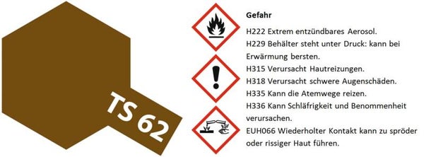 TAMIYA 85062 Spray TS-62 NATO braun